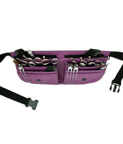 Kassaki Hairdressing Shears Tool belt Bag in Purple - MCL01