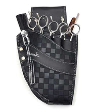 Load image into Gallery viewer, Hairdressing Scissors Pouch in Black Check