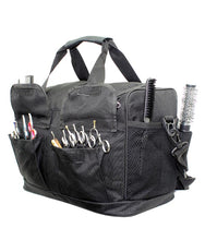 Load image into Gallery viewer, Large Hairdressing Session Kit Bag Barber Bag in Black