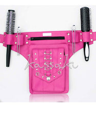 Load image into Gallery viewer, Kassaki Pro Hairdressing Tool Belt Pink Stud