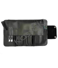 Load image into Gallery viewer, Kassaki Hairdressing Scissor Case - Tool Roll - Black