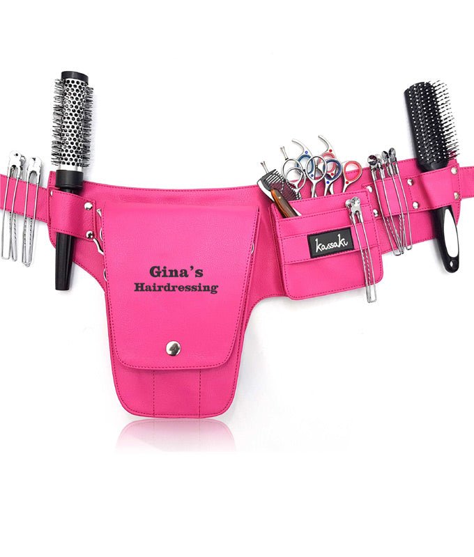 Personalised Hairdressing Scissors Tool belt Embroidered Shear Hip Hol