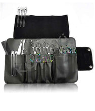 Load image into Gallery viewer, Hairdressing Scissor Case - Tool Roll - Shiny Red