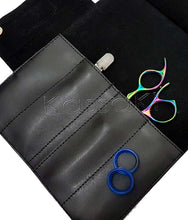 Load image into Gallery viewer, Hairdressing Scissor Wallet in Black - WA01