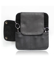 Load image into Gallery viewer, Hairdressing Scissor Wallet in Black - WA01