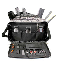 Load image into Gallery viewer, Hairdressing Barber Session Kit Bag-Grey Snake