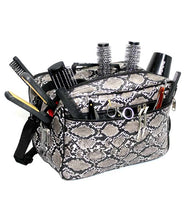 Load image into Gallery viewer, Hairdressing Barber Session Kit Bag-Grey Snake