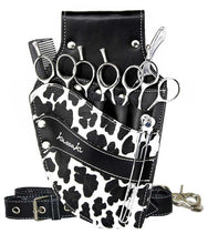Load image into Gallery viewer, Hairdressing Scissors Pouch Black & White Spot