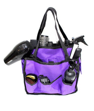 Load image into Gallery viewer, Personalised Hairdressing Session Bag Custom Hair Stylists Equipment Bag in Purple