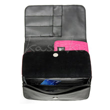 Load image into Gallery viewer, Kassaki Hairdressing Scissor Case - Shear Tool Roll for Barbers-  Pink