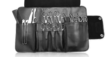 Load image into Gallery viewer, Stylish Hairdressing Scissor Case -Designer Hairdressers Clutch Bag-Purple