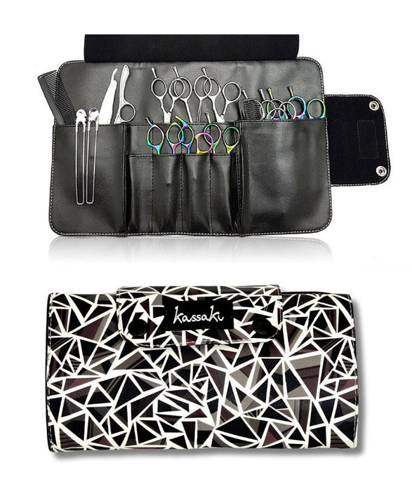 Hairdressing Scissor Case - Tool Roll -  Graphic TR04