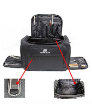 Load image into Gallery viewer, Personalised Hairdressing Barber Bag Custom Mobile Hairdresser Equipment Bag in Black
