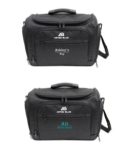 Personalised Hairdressing Barber Bag Custom Mobile Hairdresser Equipment Bag in Black