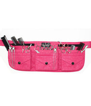 Load image into Gallery viewer, Hairdressing Tool belt Scissor Pouch Tool Bag - Pink