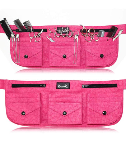 Hairdressing Tool belt Scissor Pouch Tool Bag - Pink