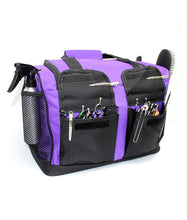 Load image into Gallery viewer, Extra Large Hairdressing Session Kit Bag in Purple