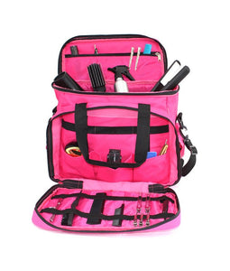 Extra Large Hairdressing Bag in Pink - Mobile Hairdressers Equipment Tool Carry Kit Bag