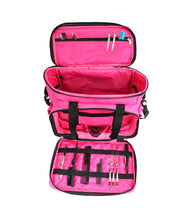 Load image into Gallery viewer, Extra Large Hairdressing Bag in Pink - Mobile Hairdressers Equipment Tool Carry Kit Bag