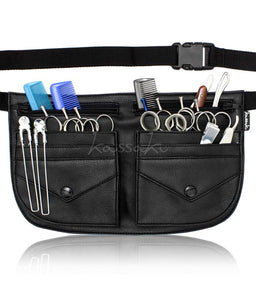 Kassaki Hairdressing Shears Tool belt Bag in Black - MCL02