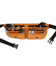 Load image into Gallery viewer, Kassaki Hairdressing Shears Tool belt Bag in Tan