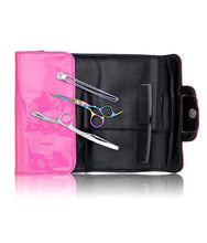 Load image into Gallery viewer, Stylish Hairdressing Scissor Case in Shiny Pink