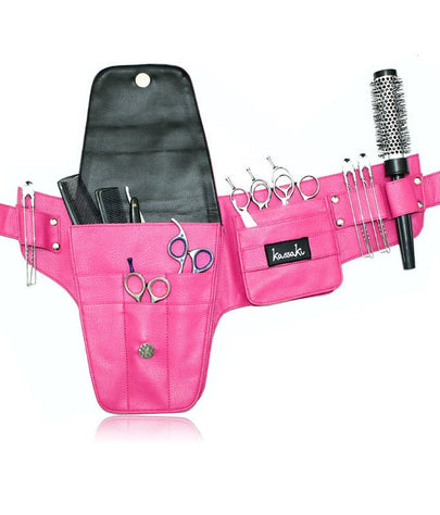 Hairdressing Scissors Tool belt Bag - Pink