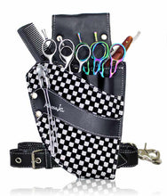 Load image into Gallery viewer, Hairdressing Scissors Pouch in Silver Sparkle Square
