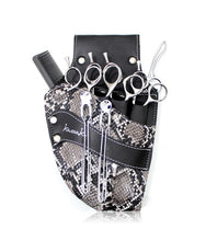 Load image into Gallery viewer, Hairdressing Scissors Pouch in Grey Snake