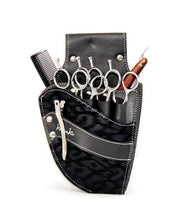 Load image into Gallery viewer, Hairdressing Scissors Pouch - Black Leopard