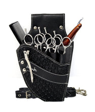 Load image into Gallery viewer, Hairdressing Scissors Pouch - Black Pattern