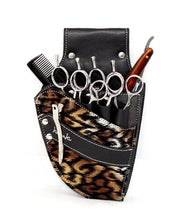 Load image into Gallery viewer, Hairdressing Scissors Pouch - Gold Leopard