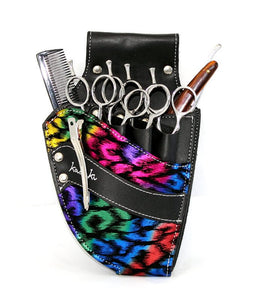 Hairdressing Scissors Pouch - Rainbow