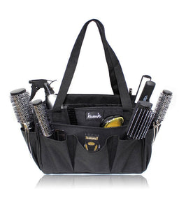 Hairdressing Equipment Bag Mobile Hairstylist Beautician Tool Bag-Black