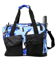 Load image into Gallery viewer, Large Hairdressing Session Kit Bag in Blue Camo - MB06