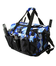 Load image into Gallery viewer, Large Hairdressing Session Kit Bag in Blue Camo - MB06