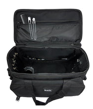 Load image into Gallery viewer, Extra Large Hairdressing Barber Session Kit Bag in Black