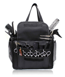 Personalised Hairdressing Session Bag Custom Hair Stylists Equipment Bag in Black