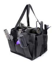Load image into Gallery viewer, Personalised Hairdressing Session Bag Custom Hair Stylists Equipment Bag in Black