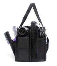 Load image into Gallery viewer, Personalised Hairdressing Session Bag Custom Hair Stylists Equipment Bag in Black