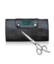 Load image into Gallery viewer, Personalised Hairdressing Scissors Case Tool Roll - Black