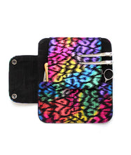 Load image into Gallery viewer, Hairdressing Scissor Case Wallet Tool Roll -Rainbow Print