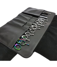 Load image into Gallery viewer, Hairdressing Scissor Case - Shear Tool Roll -  Rainbow