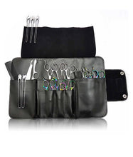 Load image into Gallery viewer, Hairdressing Scissor Case - Shear Tool Roll -  Rainbow