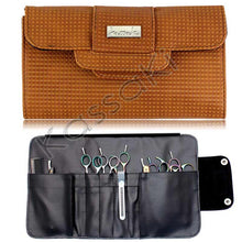 Load image into Gallery viewer, Stylish Scissor Case -Designer Hairdressers Clutch Bag