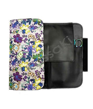 Load image into Gallery viewer, Hairdressing Scissor Case - Tool Roll - Light Blue Daisy TR06