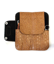 Load image into Gallery viewer, Personalised Hairdressing Scissor Case Embroidered Shear Wallet Tool Roll-Tan