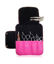 Load image into Gallery viewer, Hairdressing Scissors Case Wallet Tool Roll - Pink