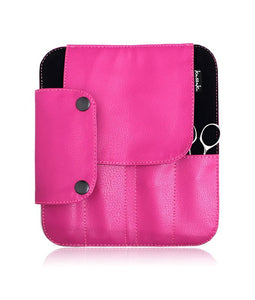 Hairdressing Scissors Case Wallet Tool Roll - Pink