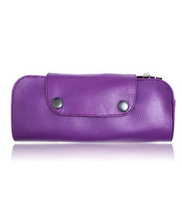 Hairdressing Scissor Case Wallet Tool Roll - Purple